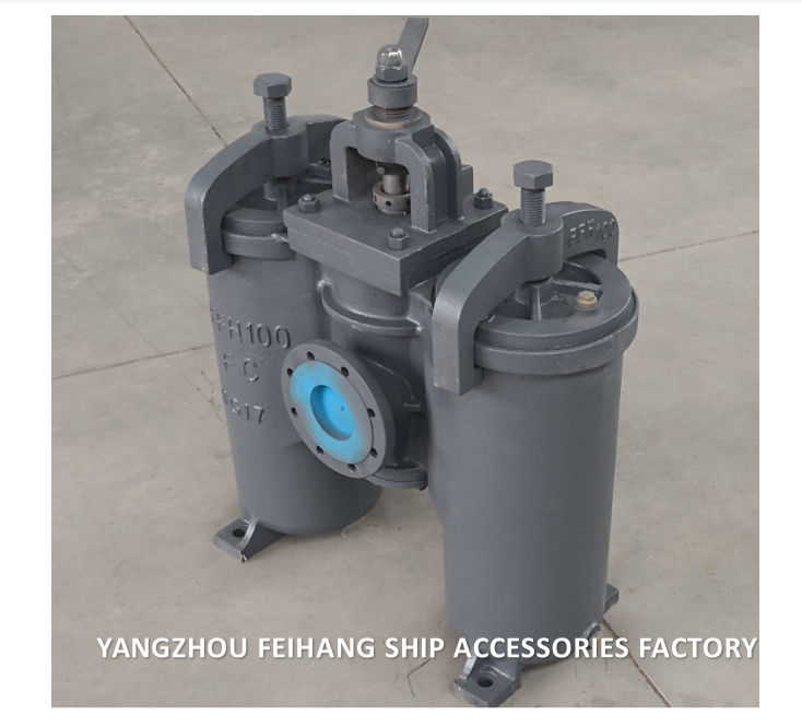 Дуплексный масляный фильтр типа H Jis F7208-Marine Дуплексный масляный фильтр Jis F7208-Дуплексный фильтр для воды