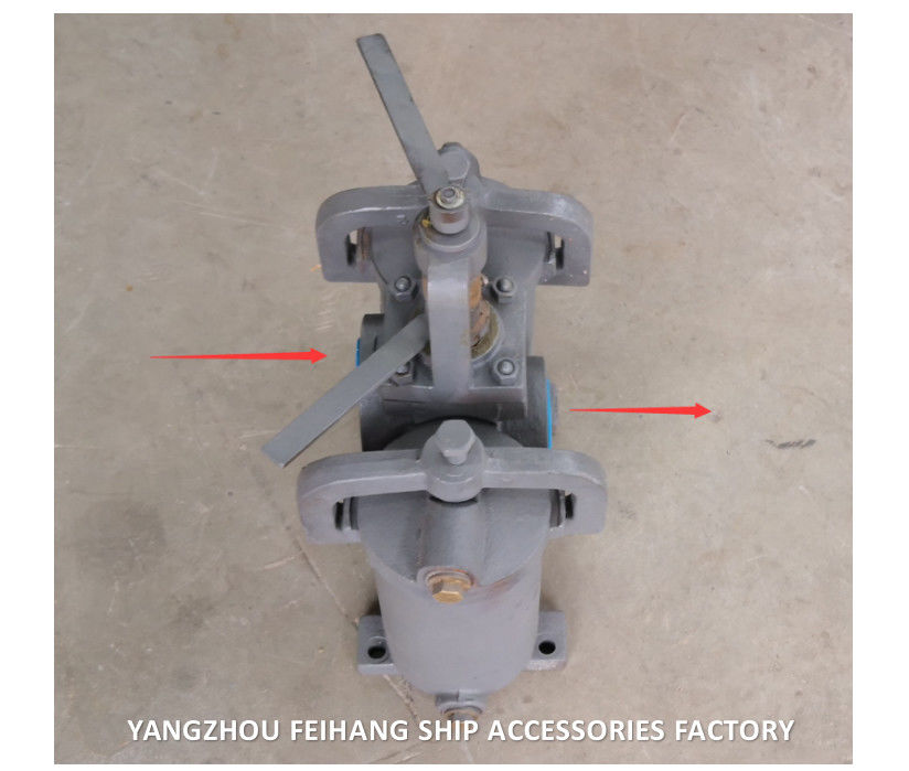 Дуплексный масляный фильтр типа H Jis F7208-Marine Дуплексный масляный фильтр Jis F7208-Дуплексный фильтр для воды