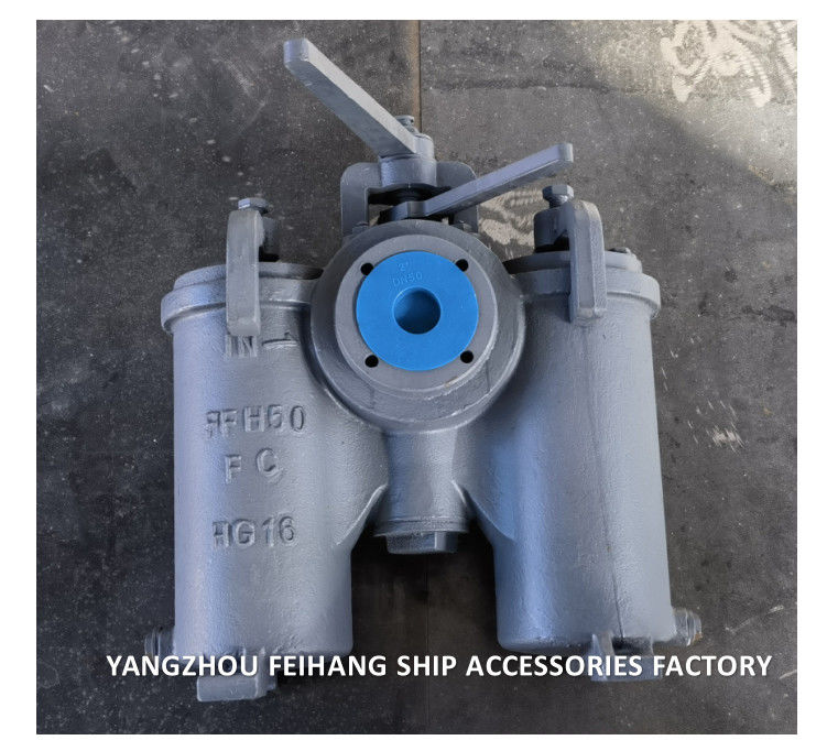 Дуплексный масляный фильтр типа H Jis F7208-Marine Дуплексный масляный фильтр Jis F7208-Дуплексный фильтр для воды