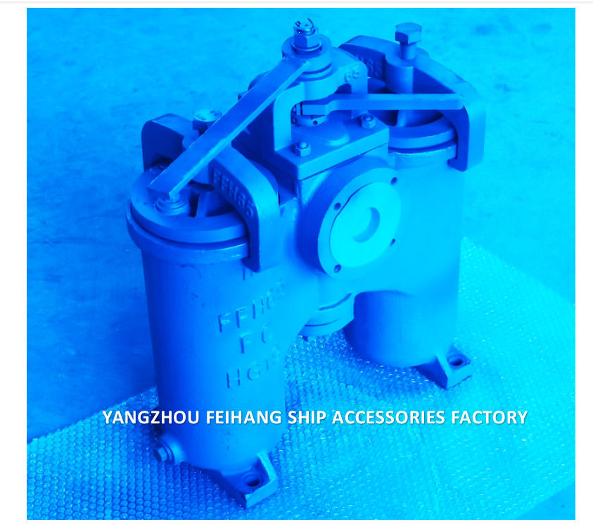 Дуплексный масляный фильтр типа H Jis F7208-Marine Дуплексный масляный фильтр Jis F7208-Дуплексный фильтр для воды