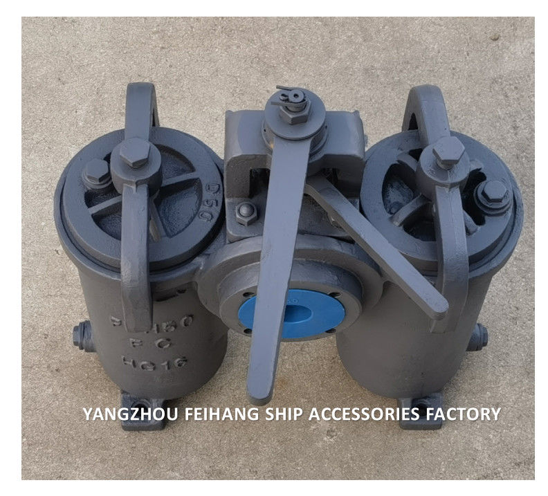 Дуплексный масляный фильтр типа H Jis F7208-Marine Дуплексный масляный фильтр Jis F7208-Дуплексный фильтр для воды