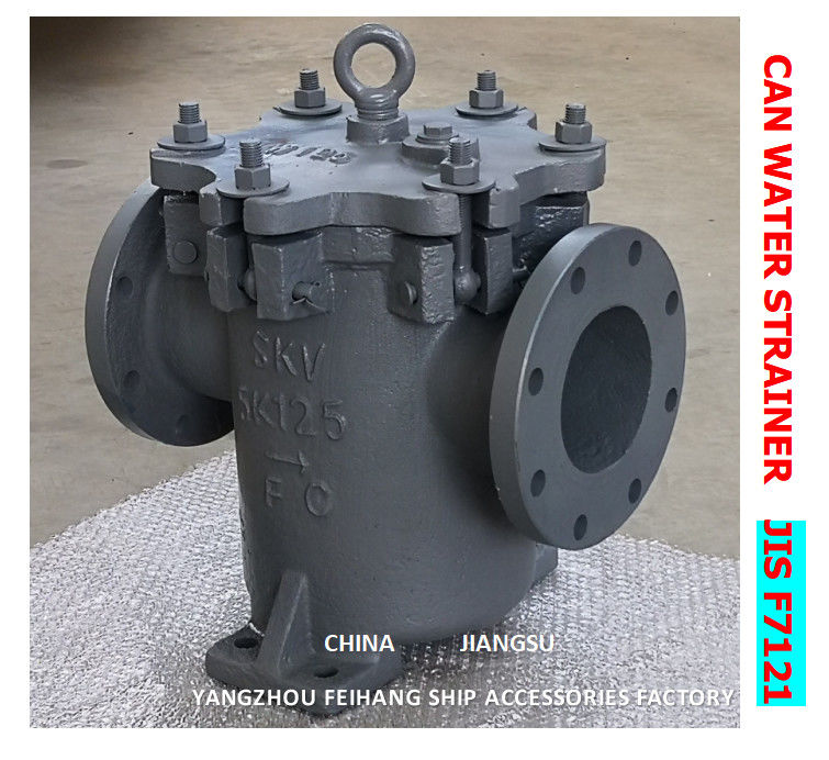 IMPA 872008 Морские фильтры для воды 5K-125A Корпус — Чугунный фильтрующий картридж — Нержавеющая сталь