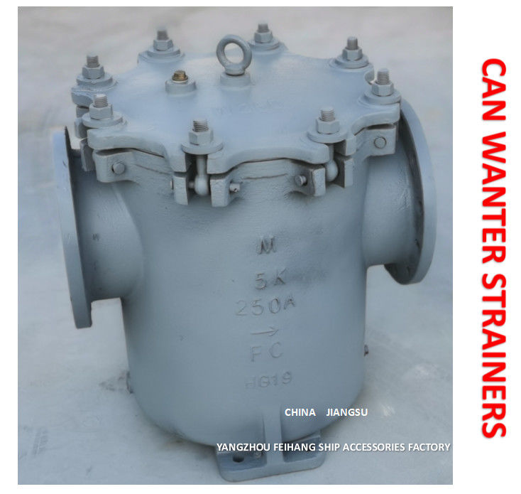 Морские водяные фильтры консервной банки IMPA872011 - морской пехотинец может намочить модель стрейнера: S типа 5K-250A JIS F7121
