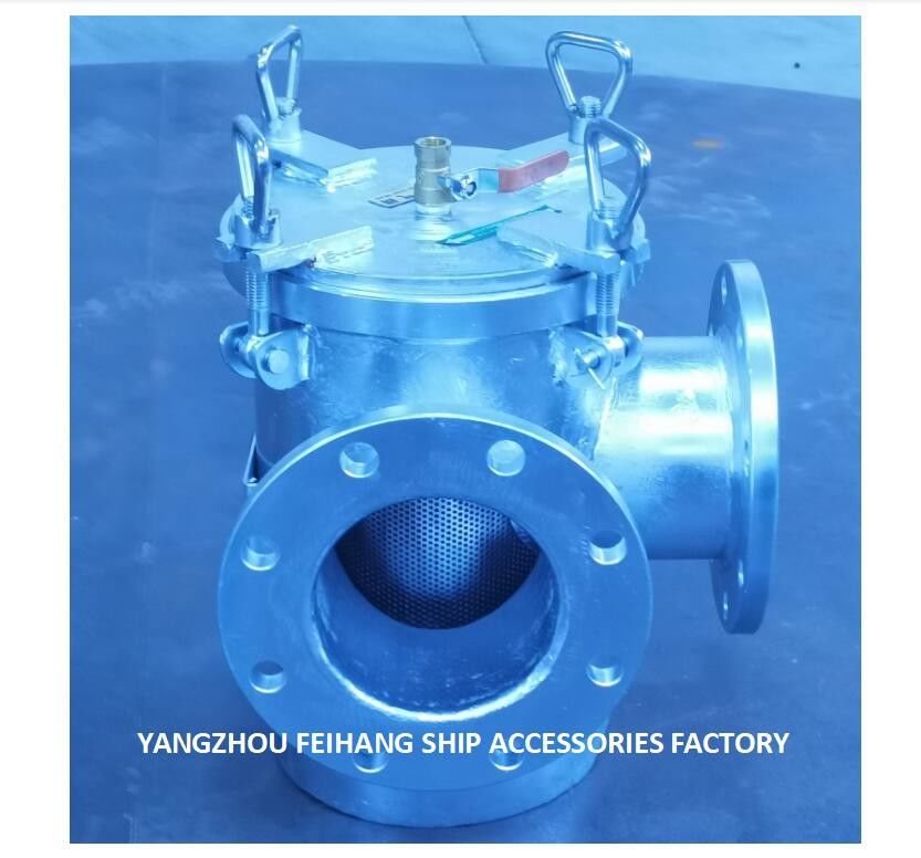 Фильтр морской воды морского пехотинца FH-BLS100A CB/T497-94 прямоугольный - водяной фильтр прямоугольного всасывания грубый