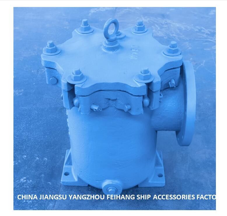 Фильтры для воды 5k-150a Lb-типа Jis F7121 5k-150a Прямоугольный цилиндрический фильтр для морской воды