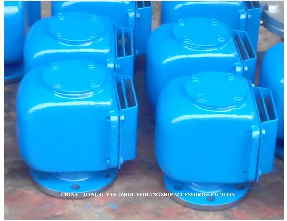 ES50QT CB/T3594 Морская воздушная труба - дышащая крышка - корпус морской воздушной крышки из чугуна с огнестойкой сеткой