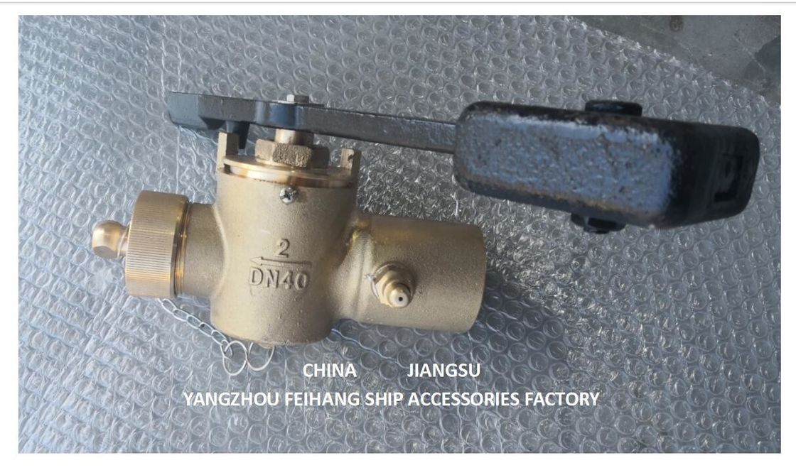 Клапан Fh-65 Acb/T3778-1999 заключения собственной личности бронзовой глубины измеряя для морской очистки сточных вод