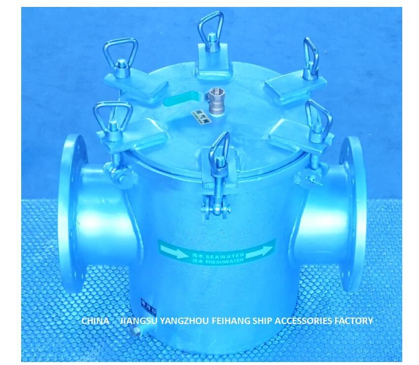 Прям-через грубую воду Filtera150 CBM1061 - Прям-через модель AS150 CB/T497 водяного фильтра всасывания грубую