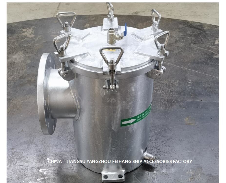 Прям-через грубую воду Filtera150 CBM1061 - Прям-через модель AS150 CB/T497 водяного фильтра всасывания грубую