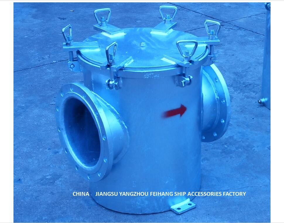 Стрейнеры AS250 Cb/T497 морской воды для стали углерода материала входа пожарного насоса днища гальванизировали