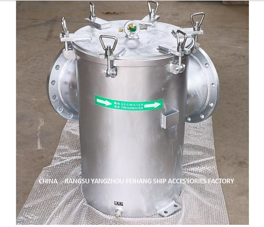 Фильтр морской воды для низкоуровневой подводной нержавеющей стали BL350 Cb/T497-2012 цилиндра фильтра углерода GateBody стальной гальванизированной