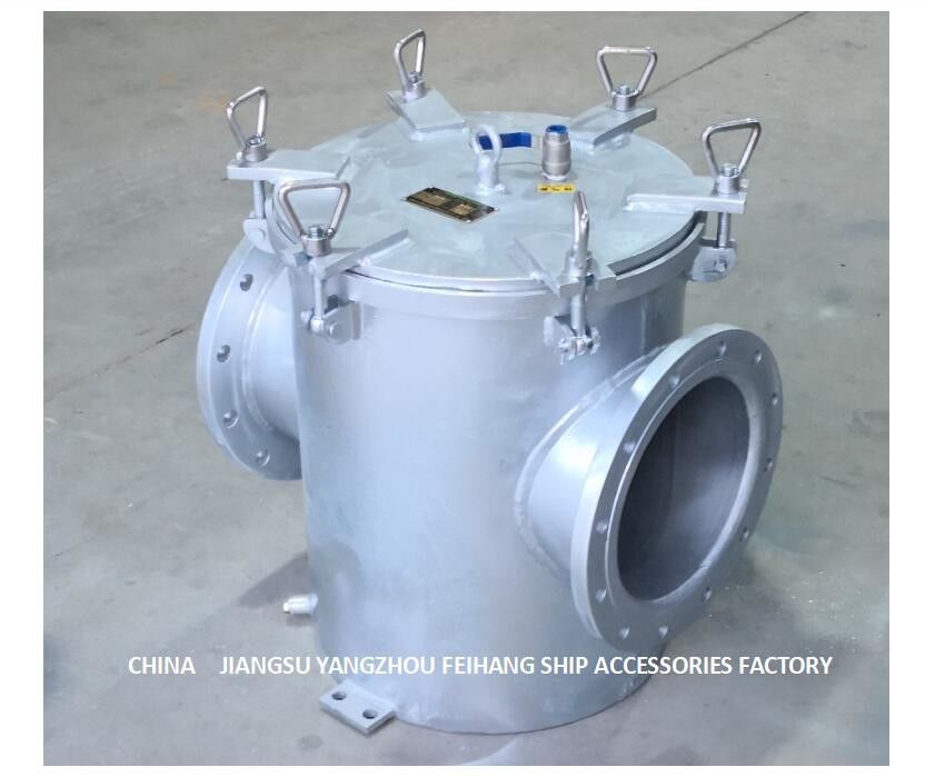 Высокопоставленная подводная нержавеющая сталь AS350 Cb/T497-2012 цилиндра фильтра углерода тела фильтра морской воды ворот стальная гальванизированная