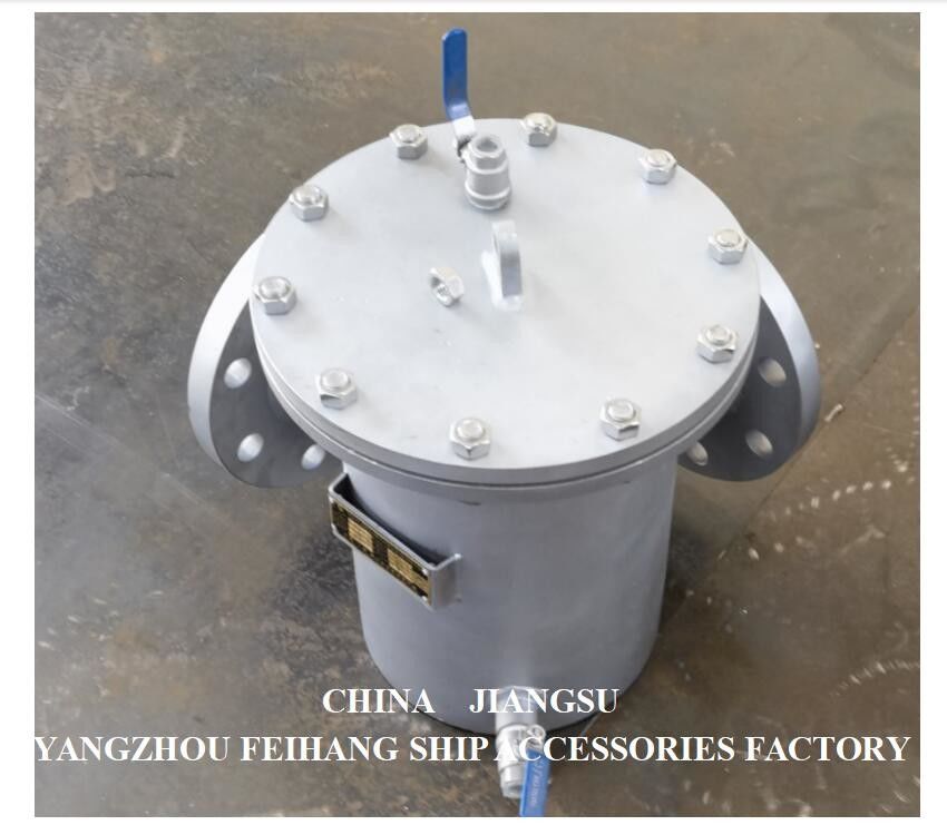Фильтр для морской воды из нержавеющей стали AS125 PN1.0 CB/T497-2012 Mesh 150um