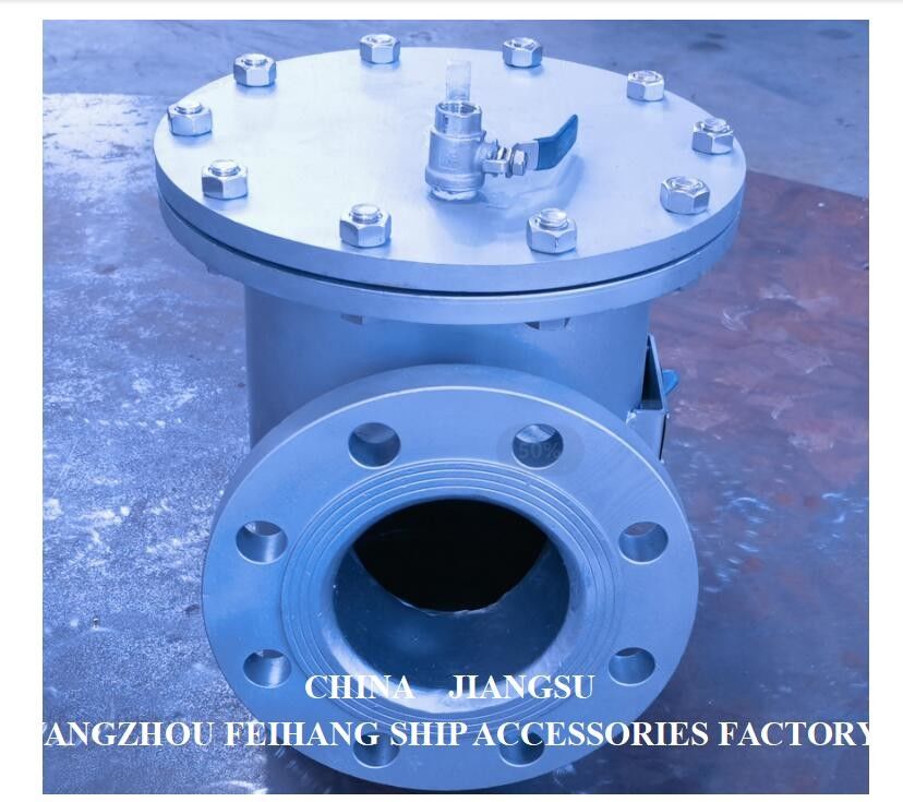 Фильтр для морской воды из нержавеющей стали AS125 PN1.0 CB/T497-2012 Mesh 150um