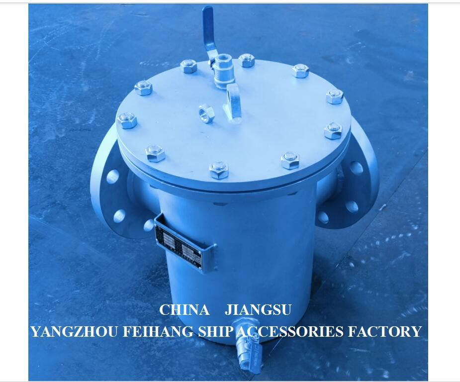 Фильтр для морской воды из нержавеющей стали AS125 PN1.0 CB/T497-2012 Mesh 150um