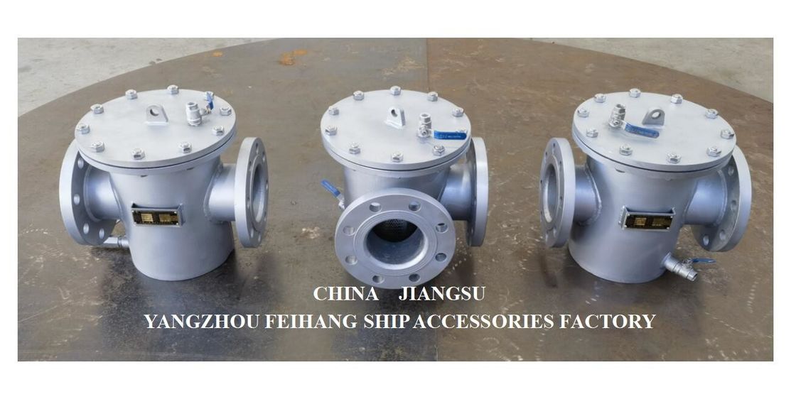 Фильтр для морской воды из нержавеющей стали AS125 PN1.0 CB/T497-2012 Mesh 150um