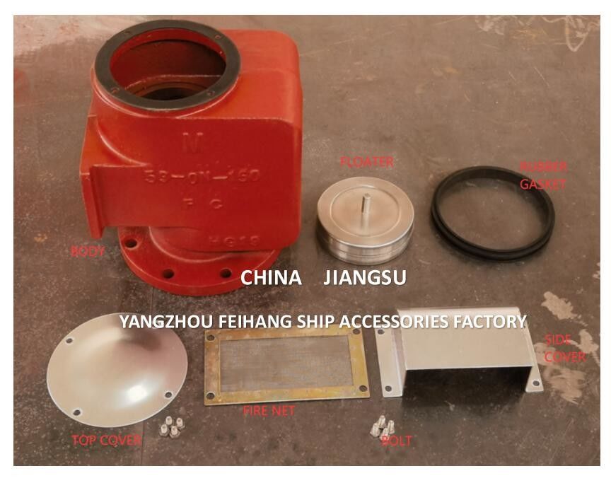 Тип воздушного вентиляционного отверстия для морской авиации 53ON CB/T3594
