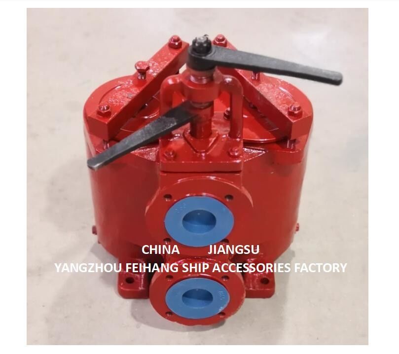CHINA MARINE DUPLEX OIL STRAINER ((U-TYPE) 5K-50A & DUPLEX OIL STRAINES 5K-50A CBM1132-82 Включает в себя: