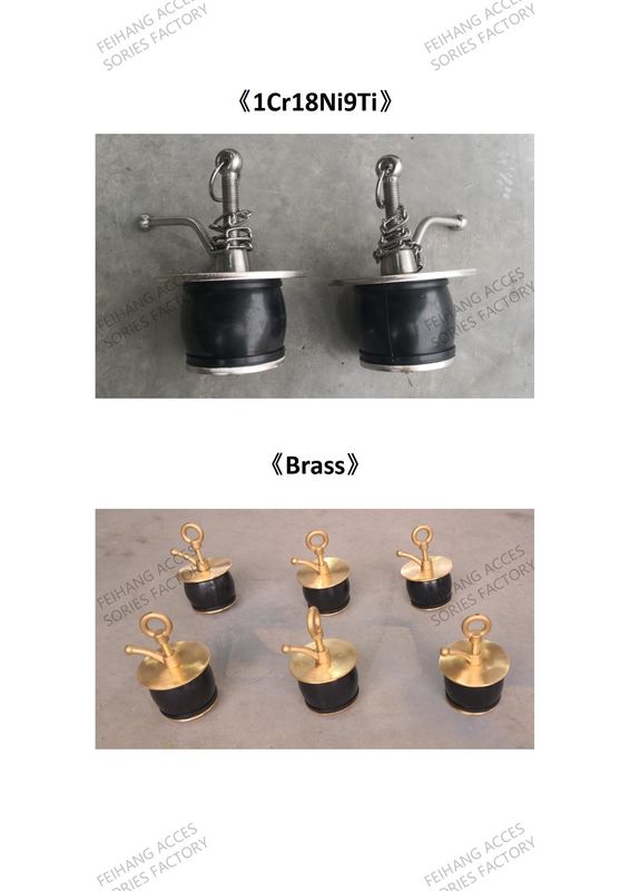 NC No.50 DECK SCUPPER PLUG, GUTTER PLUG-YANGZHOU FEIHANG SHIP ACCESSORIES Фабрика