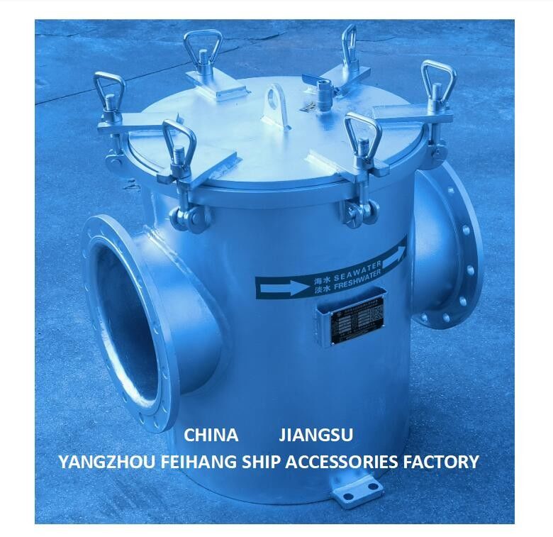 Материалы основных компонентов AS250 CB/T497-2012 Главный фильтр морской воды прямого всасывания