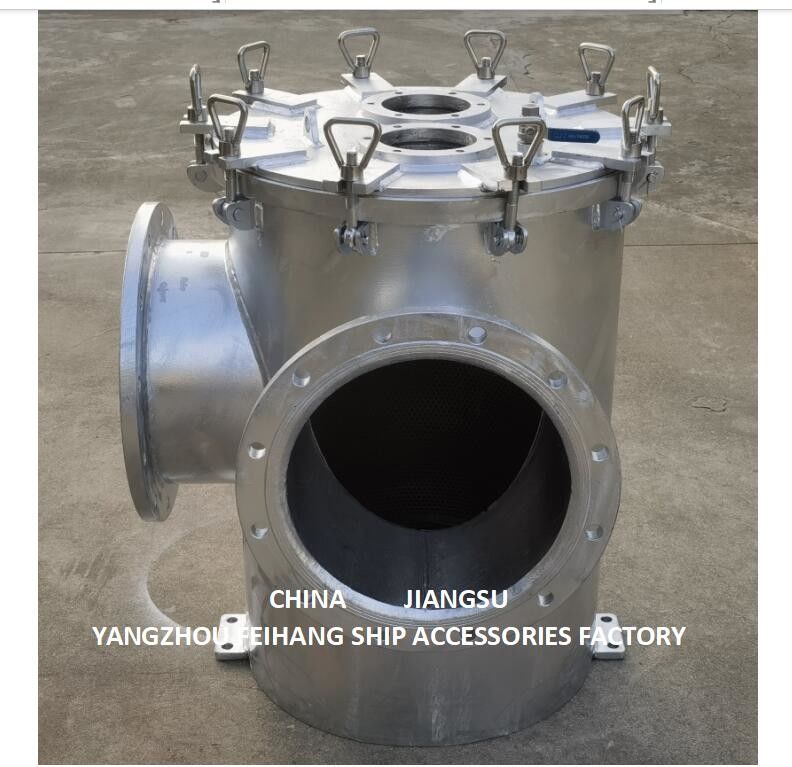 Тип угла фильтра морской воды с десульфуризационной башней - фильтр всасывающей грубой воды