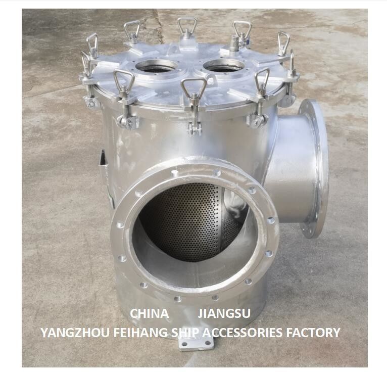 Тип угла фильтра морской воды с десульфуризационной башней - фильтр всасывающей грубой воды