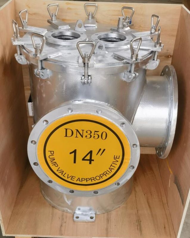 Тип угла фильтра морской воды с десульфуризационной башней - фильтр всасывающей грубой воды