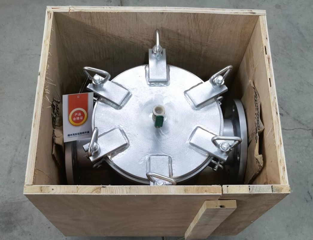 Через тип фильтр морской воды с выпускным клапаном и выпускным выходом Модель As125 Cb/T497