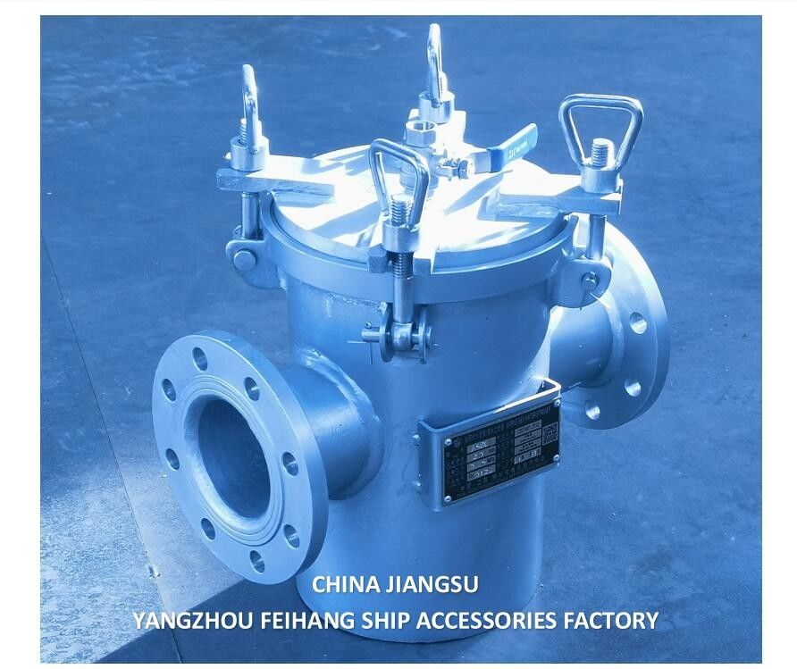 AS80 CB/T497 Фильтр морской воды из нержавеющей стали - Модель морского одного фильтра морской воды