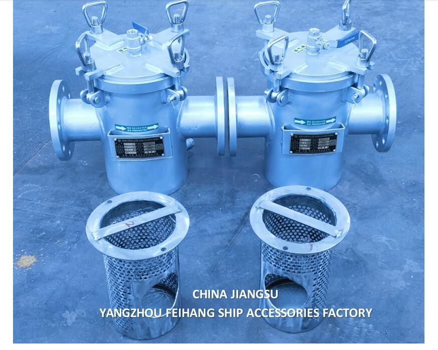 Фильтр морской воды из нержавеющей стали морской 316L Модель AS80 CB/T497-2012