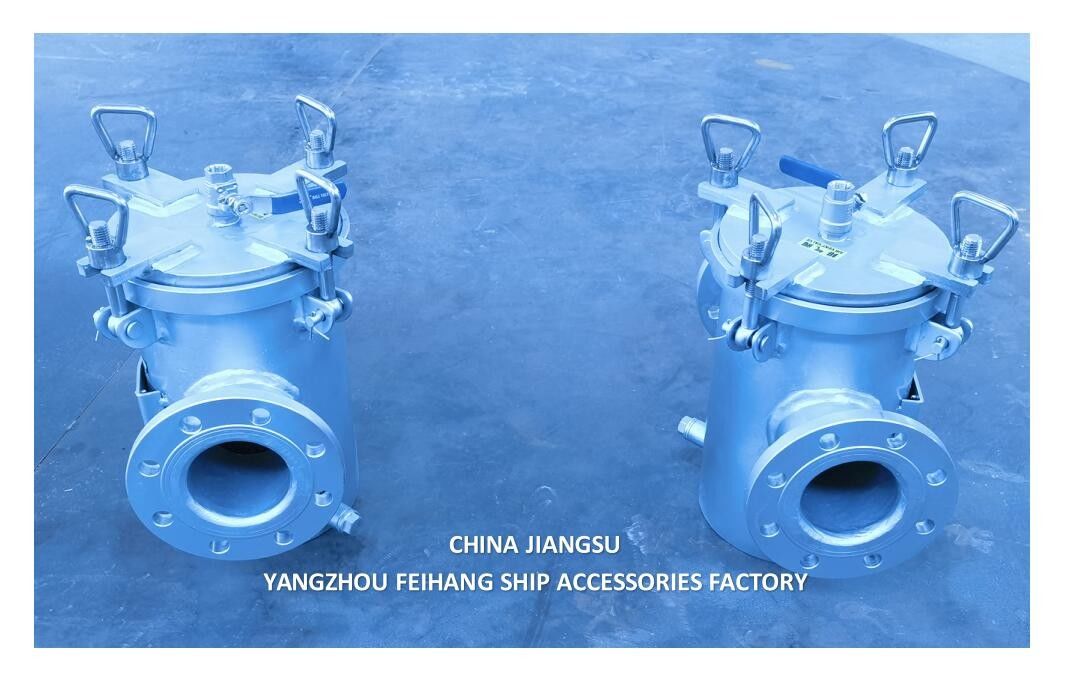 AS80 CB/T497 Фильтр морской воды из нержавеющей стали - Модель морского одного фильтра морской воды