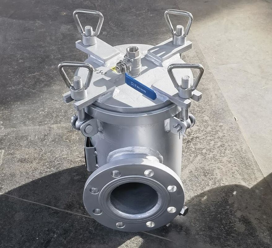 Фильтр морской воды из нержавеющей стали морской 316L Модель AS80 CB/T497-2012