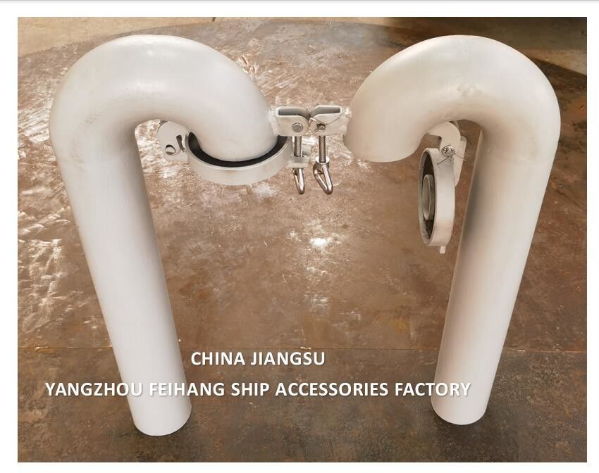 Вентиляционная установка с круглой палубой на гусиной шее диаметром 100 мм, тип AB, с клапаном клапана (гусиная шея должна быть закрыта)