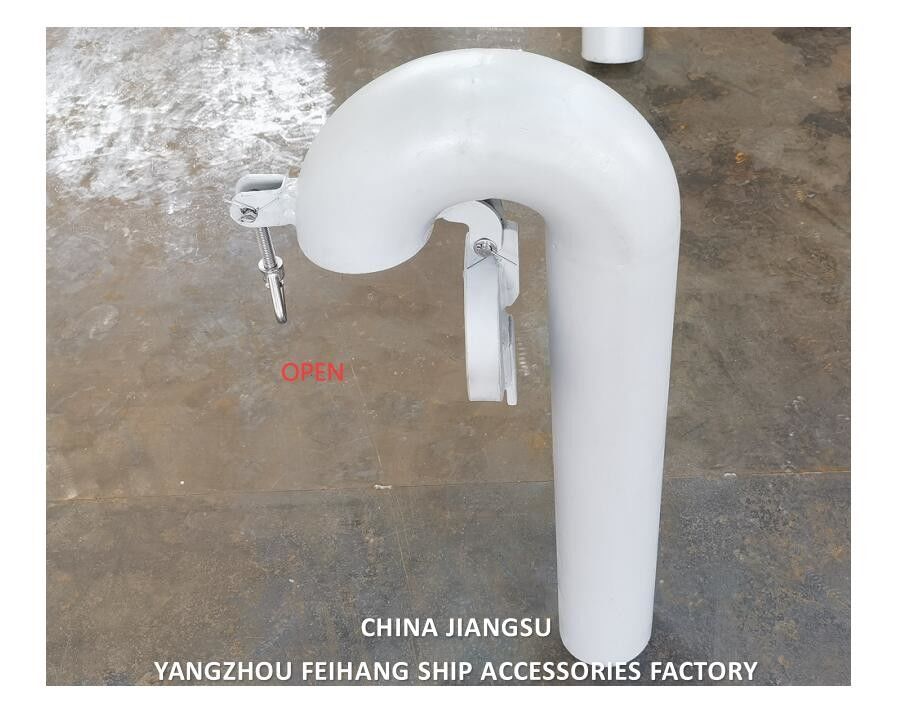 Вентиляционная установка с круглой палубой на гусиной шее диаметром 100 мм, тип AB, с клапаном клапана (гусиная шея должна быть закрыта)