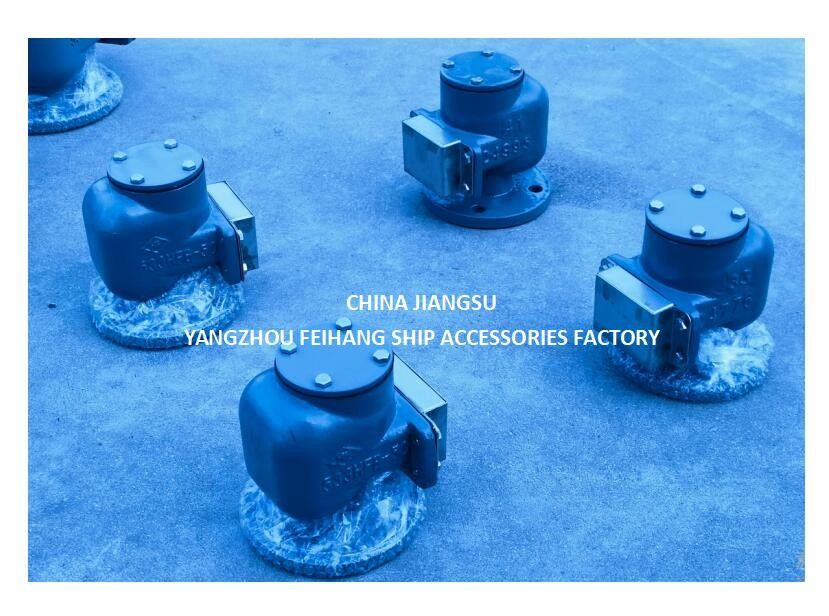 NO.533HFB-50A Вентиляционная головка для преднего пикового резервуара с SUS316L ПЛАТЕРНОЙ НБР ГАСКЕТ 0.3MPA