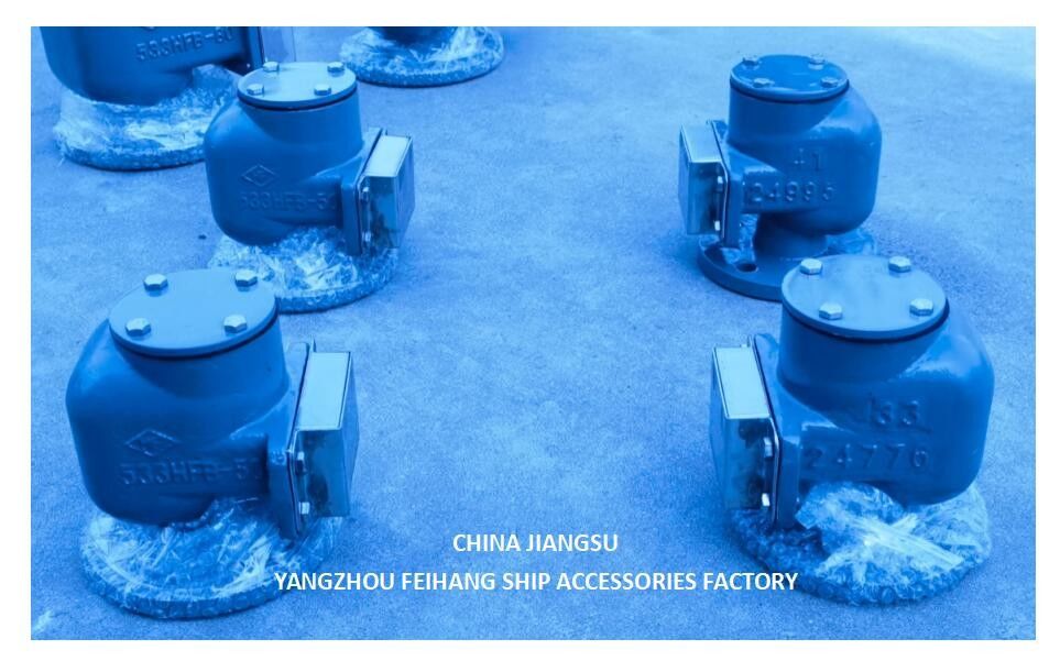 Сливка железа морской резервуар воздушного отверстия голова533HFB-50A с SUS316L плавающий NBR прокладки 0.3MPA