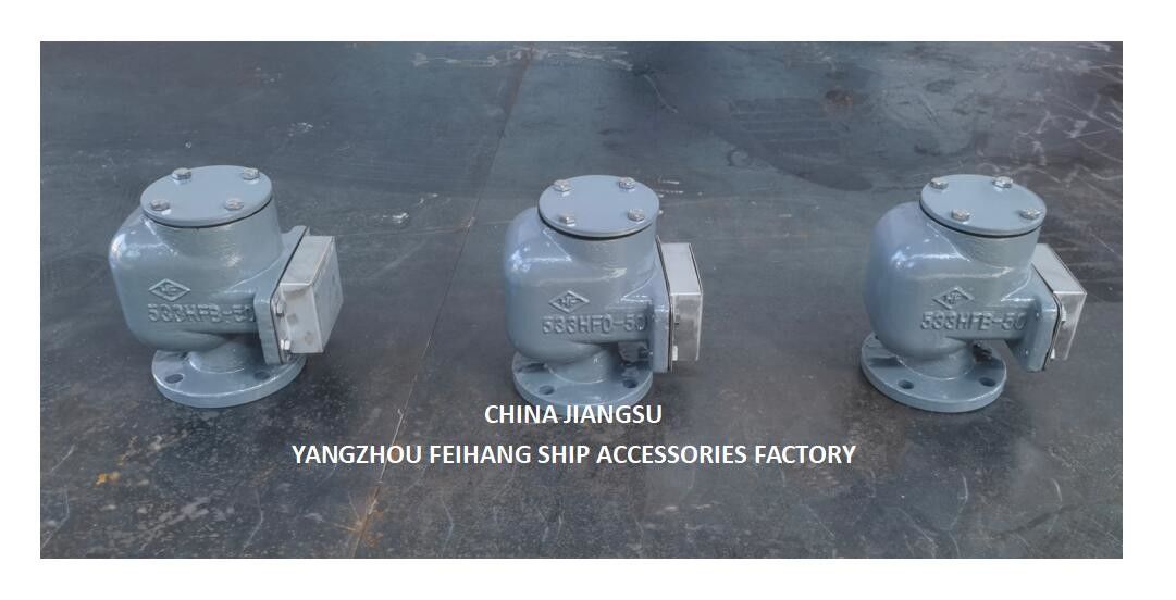 No533hfb-50a Вентиляционная головка для резервуара сточных вод с плавающей НБР прокладкой SUS316l 0,3mpa