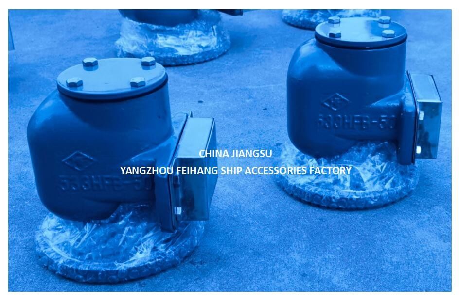 Сливка железа морской резервуар воздушного отверстия голова533HFB-50A с SUS316L плавающий NBR прокладки 0.3MPA