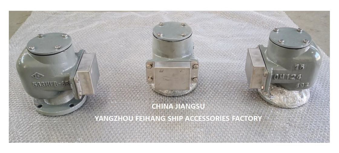 Глава воздушной трубы NO.533HFB-65A Глава воздушного отверстия для резервуара питательной воды с плавающим диском SUS 316L