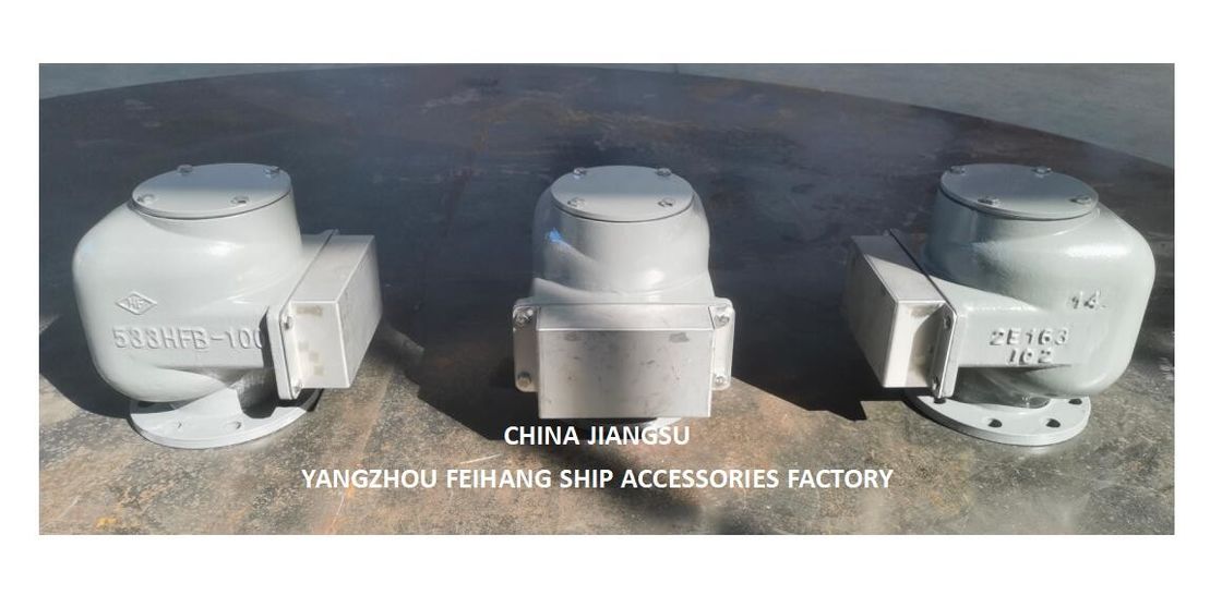 NO.533HFB-100A Вентиляционная головка для воздушных труб резервуара с переполненным потоком