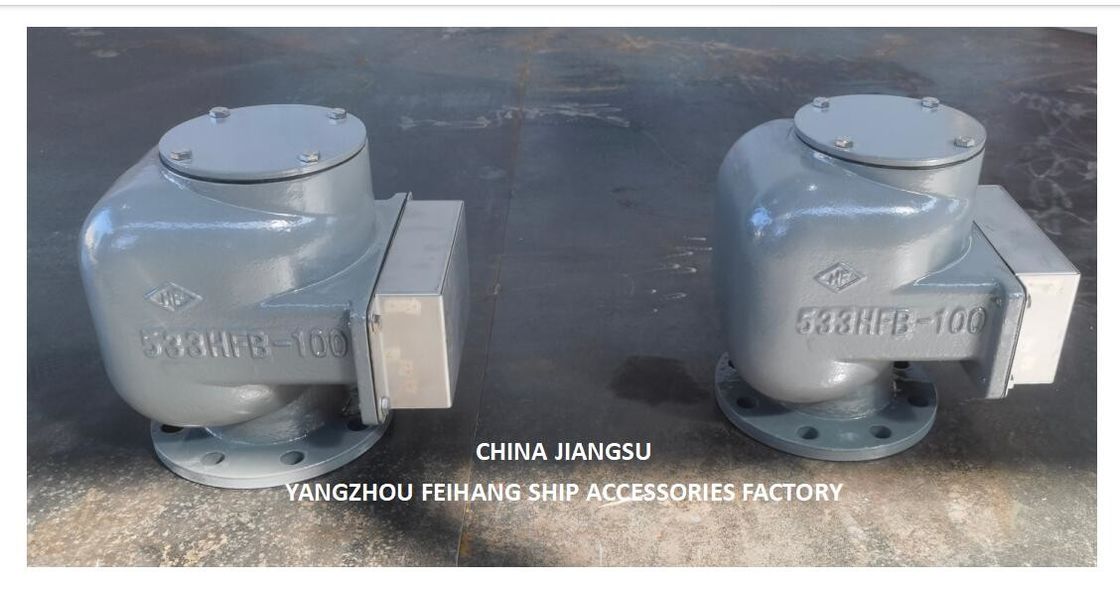 NO.533HFB-100A Вентиляционная головка для воздушных труб резервуара с переполненным потоком