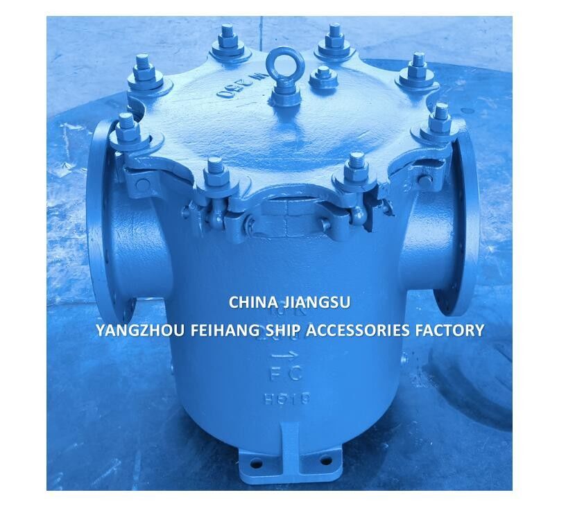 IMPA 872011-Marine Can Water Filter Can Casting Steel, Nom Dia 250mm JISF 7121 10K-250A Консервные фильтры для воды