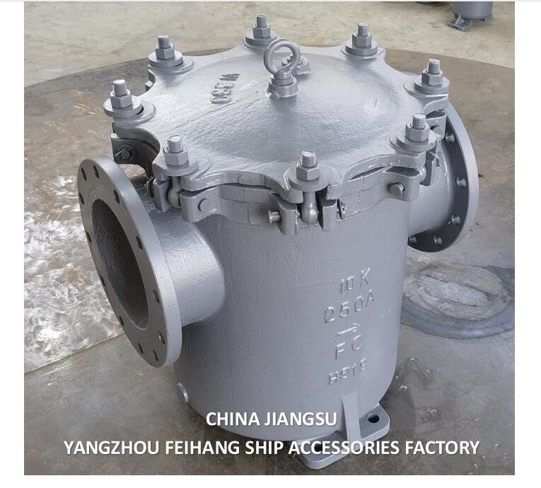 IMPA 872011-Marine Can Water Filter Can Casting Steel, Nom Dia 250mm JISF 7121 10K-250A Консервные фильтры для воды