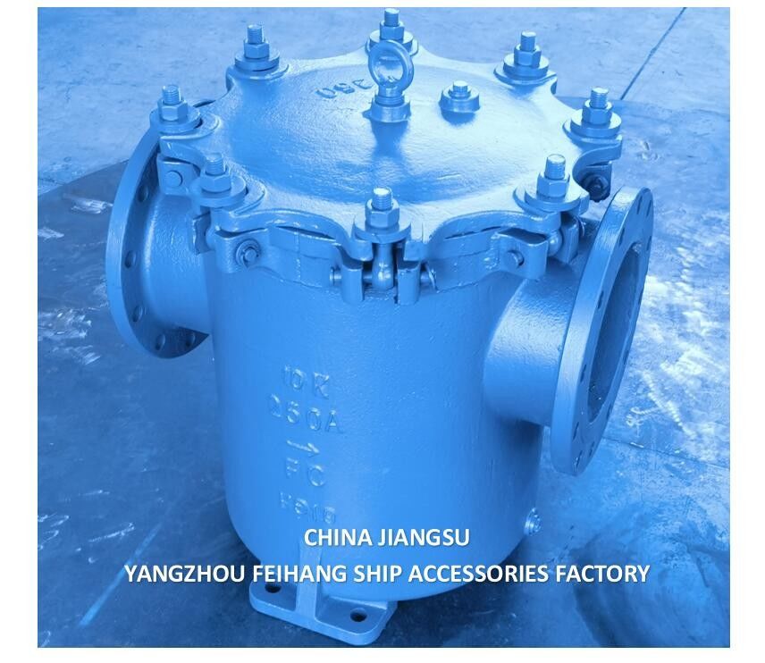 IMPA 872011-Marine Can Water Filter Can Casting Steel, Nom Dia 250mm JISF 7121 10K-250A Консервные фильтры для воды