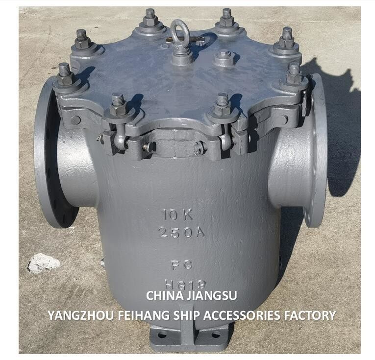 IMPA 872011-Marine Can Water Filter Can Casting Steel, Nom Dia 250mm JISF 7121 10K-250A Консервные фильтры для воды