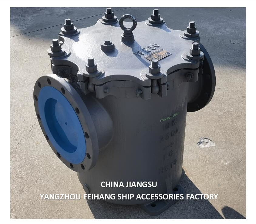 IMPA 872011-Marine Can Water Filter Can Casting Steel, Nom Dia 250mm JISF 7121 10K-250A Консервные фильтры для воды