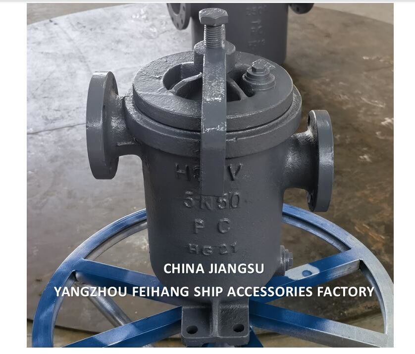 Морская простая топливная стежка JIS F7209 5K-125A JIS F7209 ФИЛТЕР из нержавеющей стали