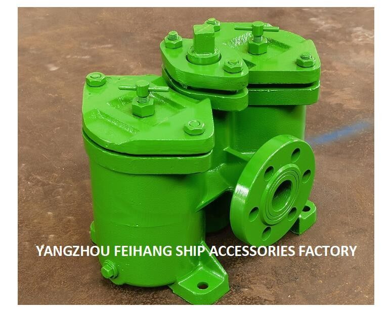 Дуплексный корзинный фильтр масла модели AS32 CB/T425 для непрерывной работы без отключения очистки