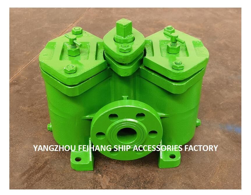 Дуплексный корзинный фильтр масла модели AS32 CB/T425 для непрерывной работы без отключения очистки