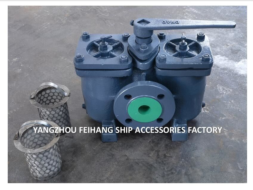 Двойной фильтр смазочного масла - Двойной фильтр масляного масла низкого давления AS40 0,4-0,22 Cb / T425-1994